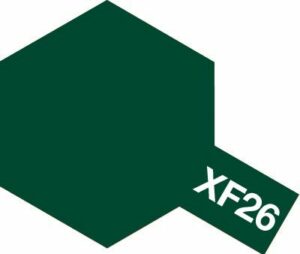 Tamiya: Acrylic Mini XF-26 Deep Green