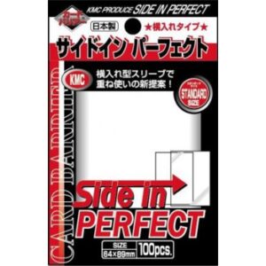 KMC: Standard Sleeves – Side-In Perfect (100 Sleeves)