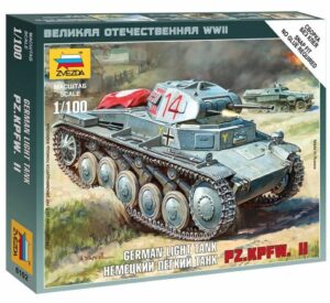 1:100 Zvezda German Light Tank   ZVE6102