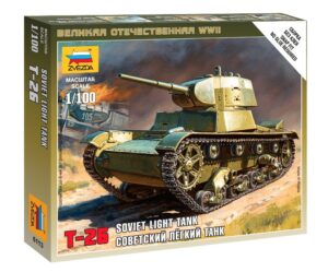 1:100 Soviet Tank T-26 ZVE6113