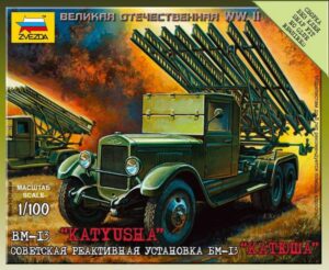 1:100 Zvezda 6128 BM-13 Katiusza (Art of Tactic)