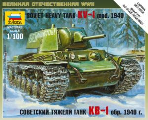 1:100 Soviet Heavy Tank KV-1 ZVE6141