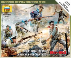 1:72 Zvezda 6146 Soviet Naval Infantry 1941-1943 (ZVE6146)