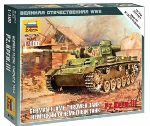 1:100 Panzer III Flamethrower Tank  ZVE6162