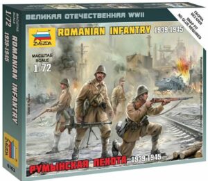 1:72 Romarian Infantry WWII ZVE6163