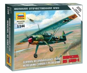 1:144 Henschel HS-126 German Reconnaissance Plane ZVE6184