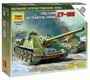 1:100 SU-100 Soviet Self-Propelled Gun  ZVE6211