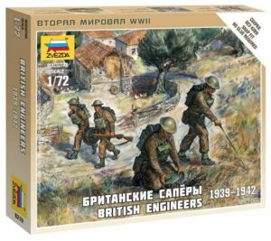 1:72 British Engineers WWII  ZVE6219