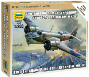 1:200 British Bomber Bristol Blenheim IV ZVE6230