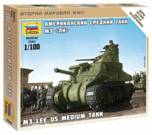 1:100 US Medium Tank M-3 “Lee” ZVE6264