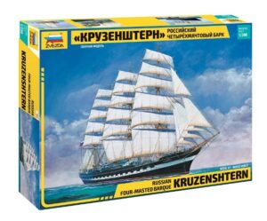1:200 Zvezda: “Krusenstern” Sailing Ship