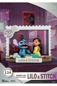 Disney 100 Years of Wonder Diorama PVC D-Stage Lilo & Stitch 10 cm