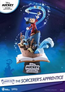 Mickey Beyond Imagination Diorama PVC D-Stage The Sorcerer’s Apprentice 15 cm