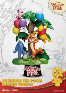 Disney Diorama PVC D-Stage Winnie The Pooh With Friends 16 cm