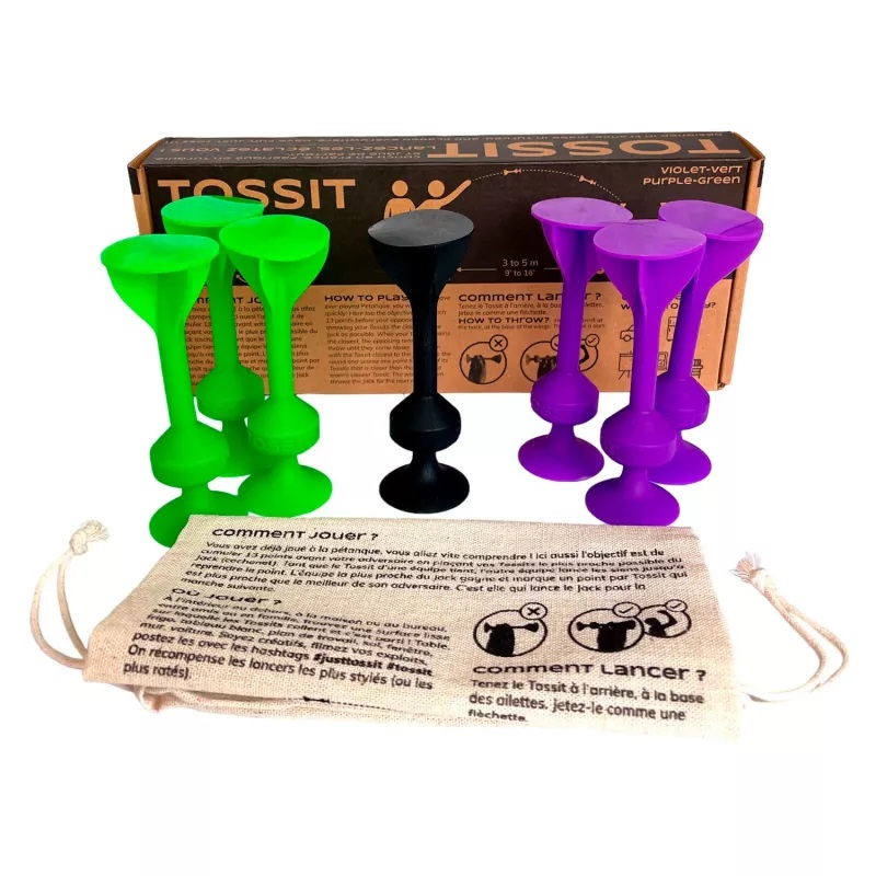 Tossit: Starter Pack (2 players) - Purple/Green