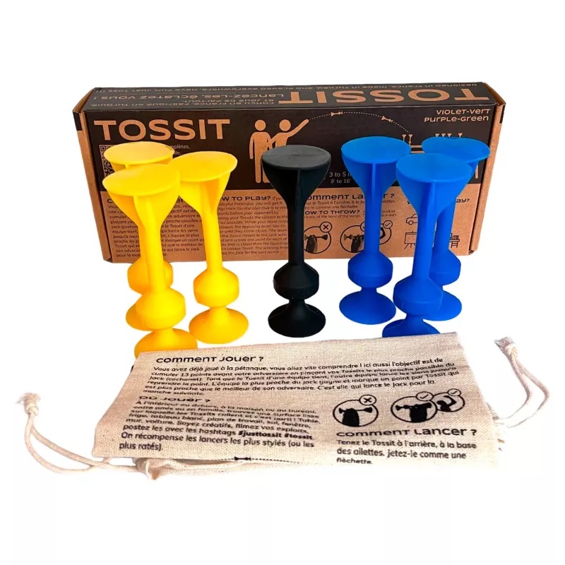 Tossit: Starter Pack (2 players) - Blue/Yellow
