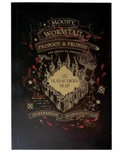 Harry Potter – Marauder’s Map Gold Version – Libreta
