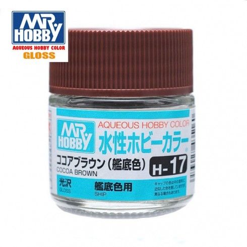 H-17 Marrón Cacao Pintura Acrílica Gunze Hobby Color