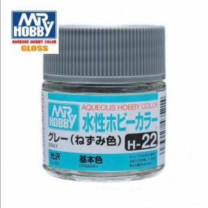 Hobby Color: H-22 Gris Brillante Pintura Acrílica Gunze