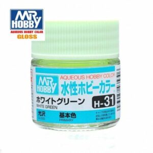 Hobby Color: H-31 Verde Blanco Pintura Acrílica Gunze