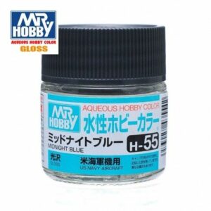 H-55 Azul Noche Brillante Gunze  Hobby Color