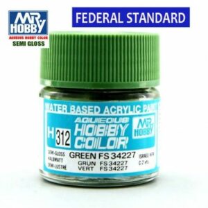 H-312 Verde FS34227 Satinado Acrílica Gunze Hobby Color