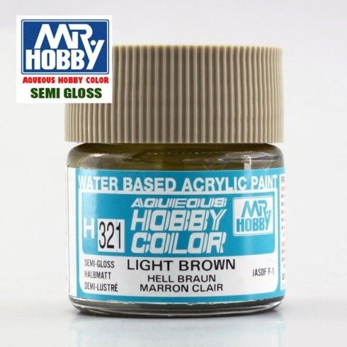 H-321 Marrón Claro Satinado Gunze Hobby Color