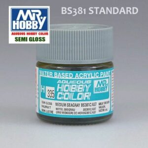H-335 Gris Marina Medio Satinado Gunze  Hobby Color