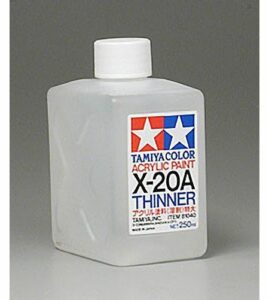 Tamiya: Acrylic X-20A Thinner 250ml (81040)
