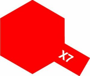 Tamiya: Acrylic Mini X-7 Red