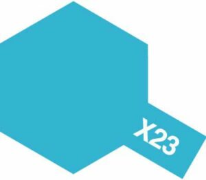 Tamiya: Acrylic Mini X-23 Clear Blue Gloss