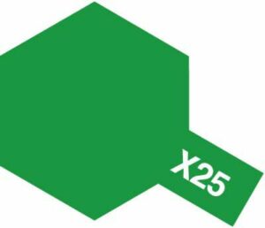 Tamiya: Acrylic Mini X-25 Clear Green