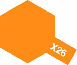 Tamiya: Acrylic Mini X-26 Clear Orange (TAM81526)