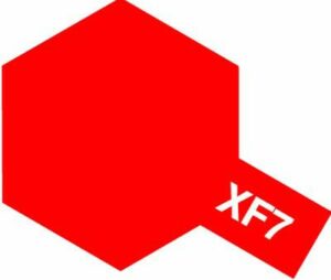 Tamiya: Acrylic Mini XF-7 Flat Red