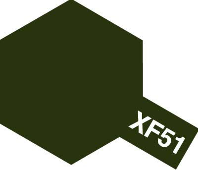 Tamiya: Acrylic Mini XF-51 Khaki Drab