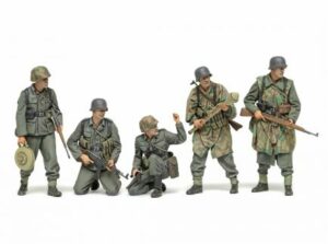 Tamiya: 1:35 – Fig. Set Ger. Infantry 1943-45 (5) (300035382)