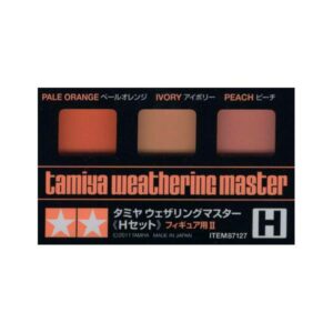Tamiya Weathering Set H – Pale Orange/Ivory/Peach (87127)
