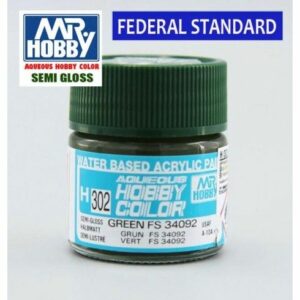 H-302 Verde FS34092 Satinado Gunze – Hobby Color