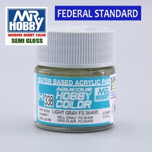 H-338 Gris Claro FS36495 Satinado Gunze Hobby Color