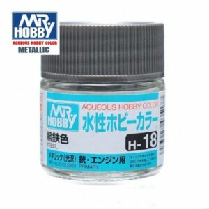 Hobby Color: Acero Metalizado Pintura Acrílica -H-18