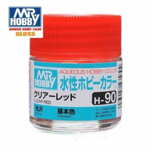 H-90 Rojo Transparente Pintura Acrílica Gunze Hobby Color
