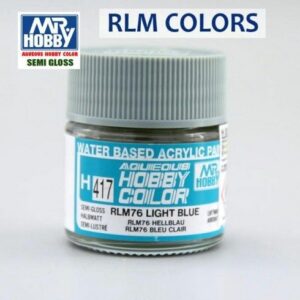 Hobby Color : Azul Claro RLM76 Satinado Gunze  H-417 (GSIH417)