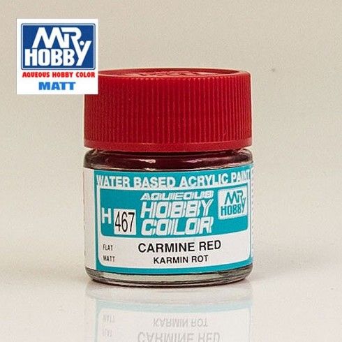 H-467 Rojo Carmín Mate - Hobby Color