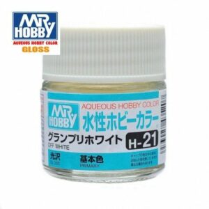 H-21 Blanco Apagado Off White Brillante Gunze Hobby Color