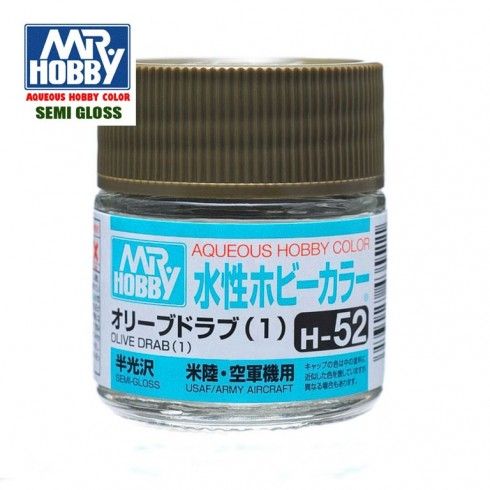 Hobby Color: Olive Drab 1 Satinado Gunze H-52
