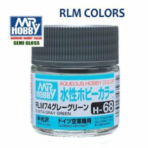 Hobby Color: Gris Oscuro RLM74 Satinado Gunze H-68