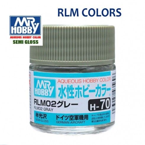 H-70 RLM02 Gris Satinado Gunze Hobby Color