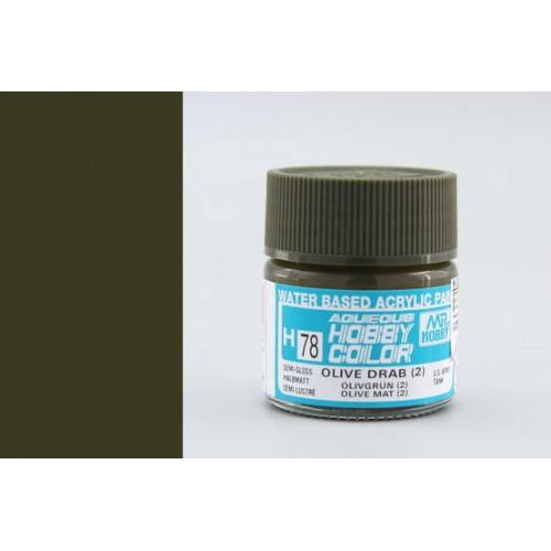 Hobby Color: Verde Oliva Grisaceo Satinado H-78