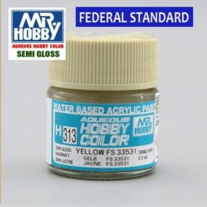 H-313 Amarillo FS33531 Satinado Gunze  Hobby Color