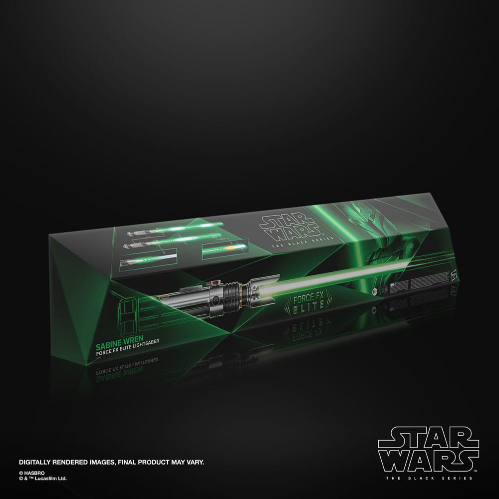 Star Wars: Black Series réplica Force FX Elite Sable - Sabine Wren
